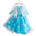 cheap fashionable fancy dress frozen elsa costume, child dress